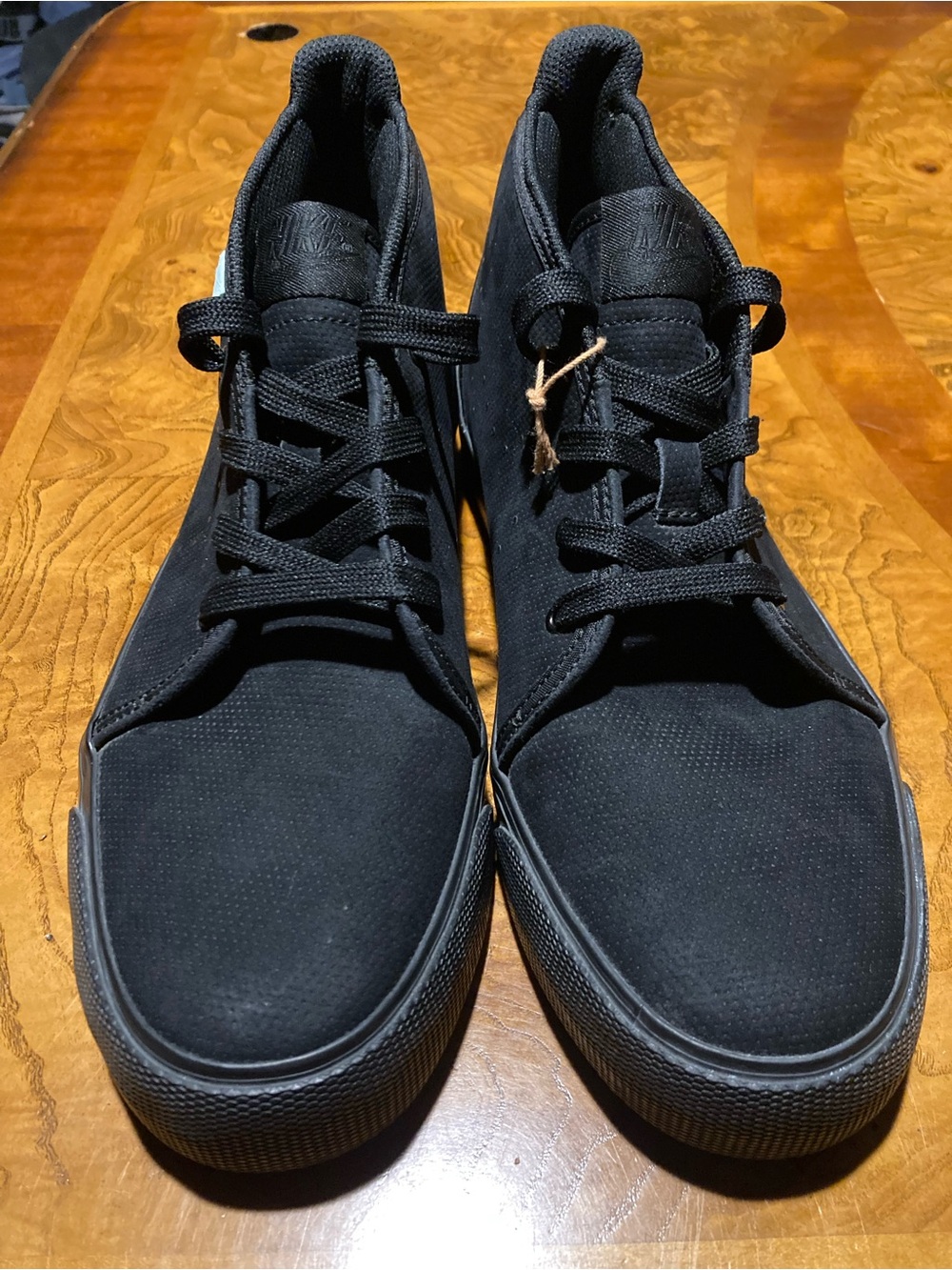 2011 Nike Shoes Toki ND All Black Suede “New” Men’s Size 9